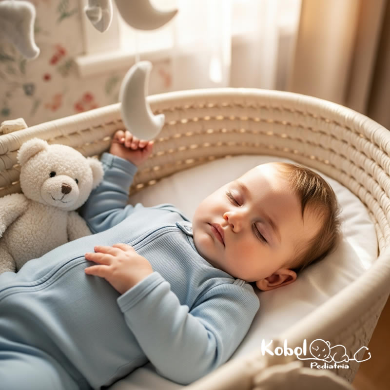 posição mais segura para o seu bebê dormir